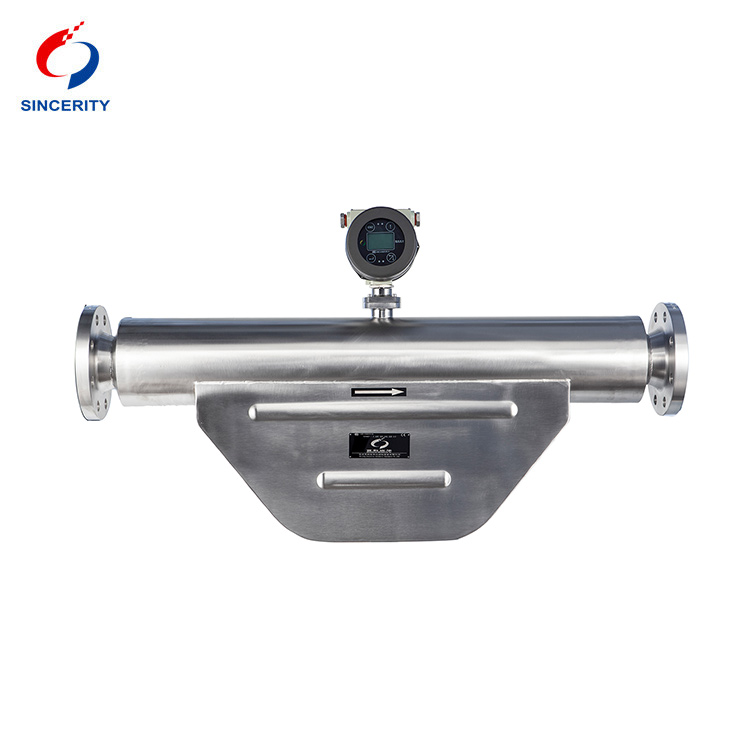 ﻿High measuring accuracy mass flow meter price price for food-2