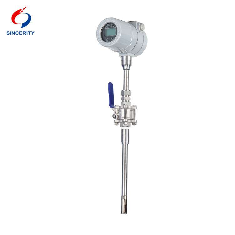 Sincerity insertion thermal mass flow meter supplier for gas measurement-2