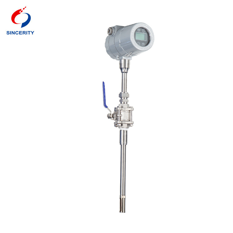 Sincerity insertion thermal mass flow meter supplier for gas measurement-1