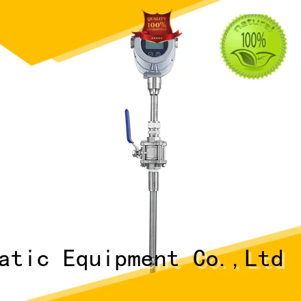 high reliability thermal mass flow meter price supplier for gas measurement