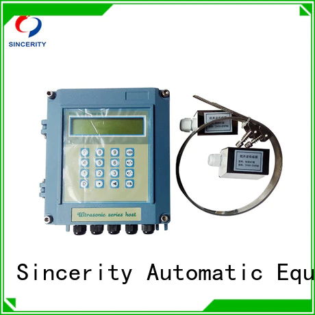 Sincerity custom clamp on ultrasonic flow meter manufacturers price for Energy Saving