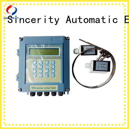 Sincerity high performance portable clamp on ultrasonic water flow meter supplier for Heating
