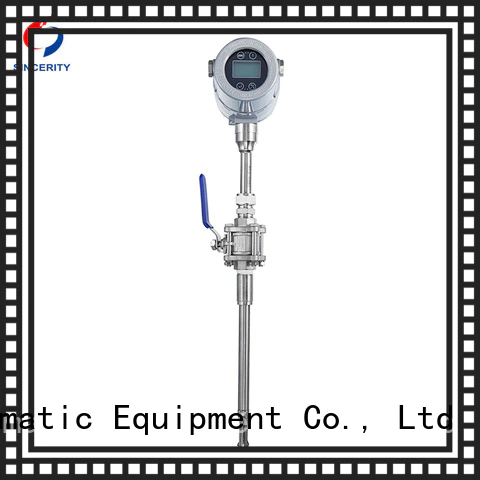 Sincerity low cost thermal mass flowmeter for sale for gas measurement
