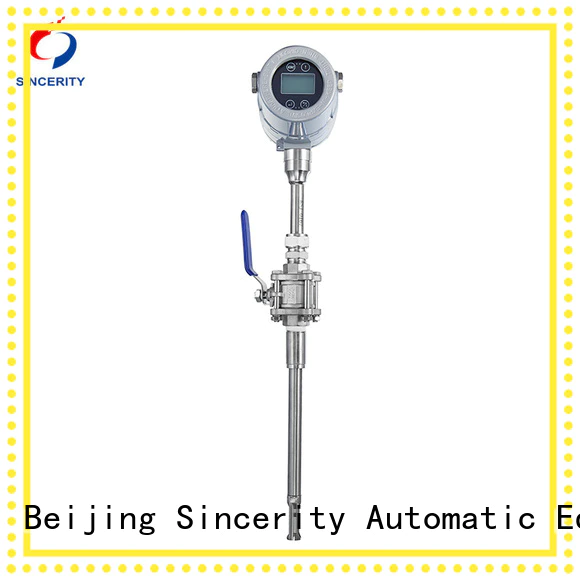 Sincerity oxygen thermal mass flow meter supplier for gas measurement