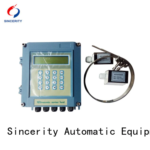 Sincerity high temperature portable ultrasonic gas flow meter manufacturer for Petrochemical