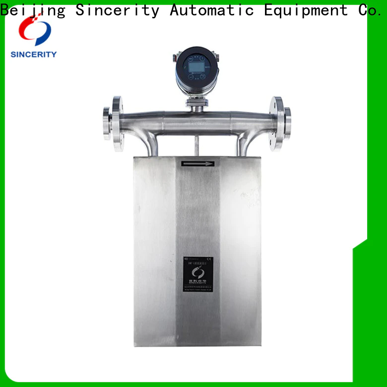 Sincerity coriolis mass flow meter price for sale for food