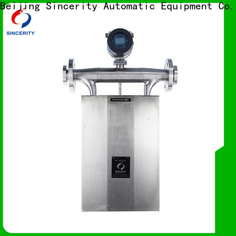 Sincerity coriolis mass flow meter price for sale for food