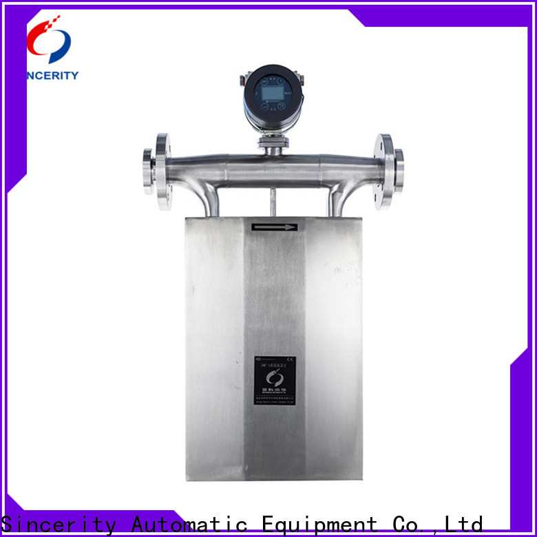 Sincerity ﻿High measuring accuracy micro motion mass flow meter function for food