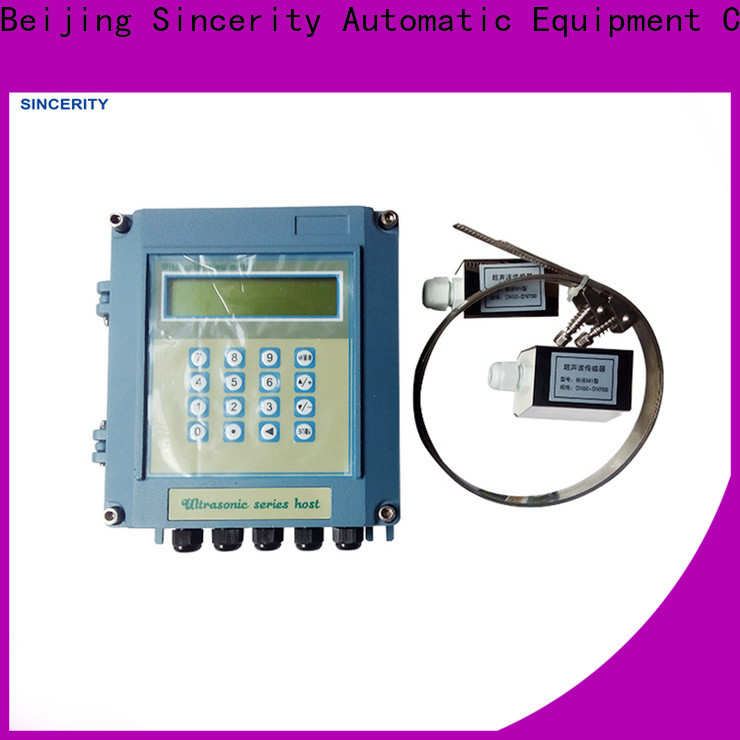 portable ultrasonic gas flow meter price supplier for Petrochemical