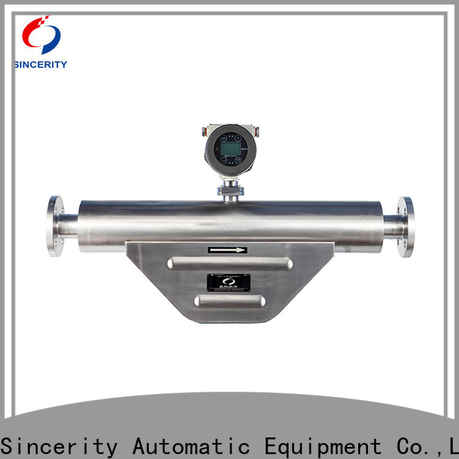 Sincerity ﻿High measuring accuracy micro motion coriolis mass flow meter manufacturer for fluids measuring