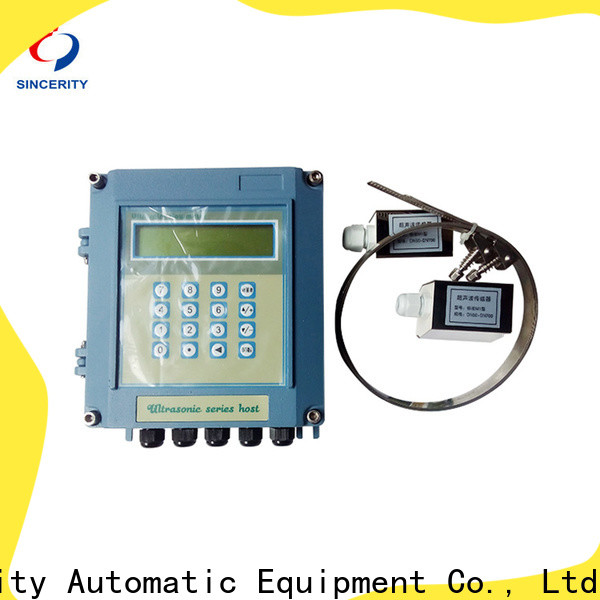 Sincerity custom digital ultrasonic flow meter price for Metallurgy
