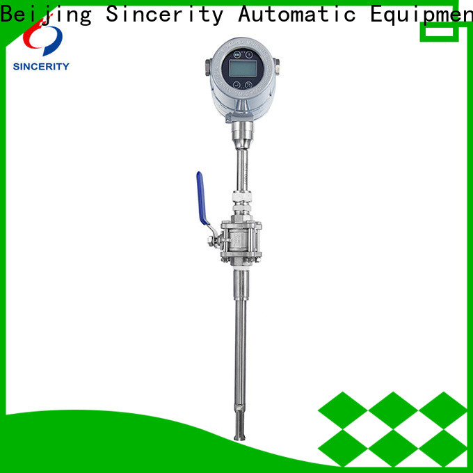 high quality thermal mass flow meter price price for gas measurement