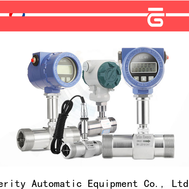 Sincerity low flow gas turbine flow meter supplier for temperature measurement