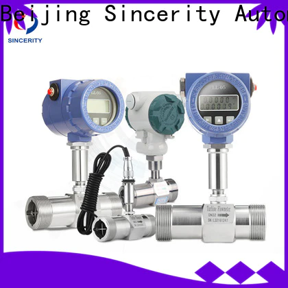 Sincerity ﻿High measuring accuracy turbine flow meters for liquid measurement for sale for gravity measurement