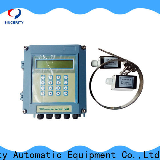 Sincerity clamp on ultrasonic water flow meter price for Drain