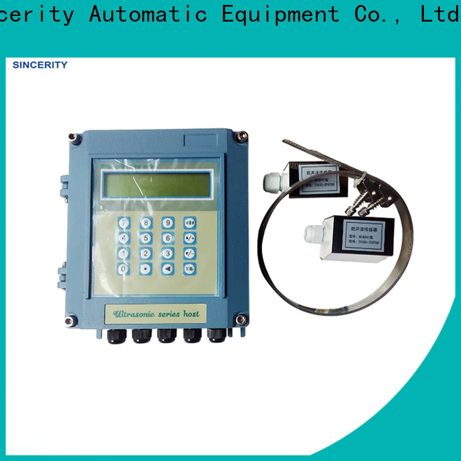 Sincerity portable ultrasonic water flow meter manufacturer for Petrochemical