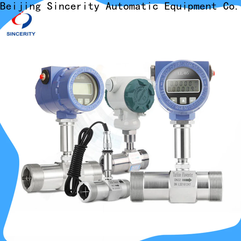 ﻿High measuring accuracy inline turbine flow meter price for viscosity measurement