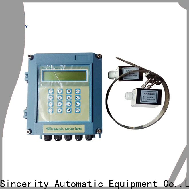 Sincerity types of ultrasonic flow meter supplier for Drain