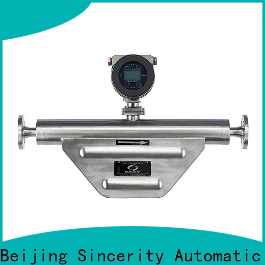﻿High measuring accuracy coriolis type mass flow meter supplier for chemicals