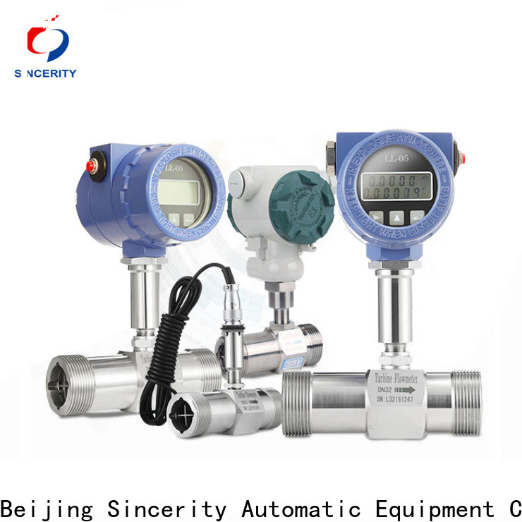 Sincerity high accuracy gas turbine flow meter manufacturer for density measurement