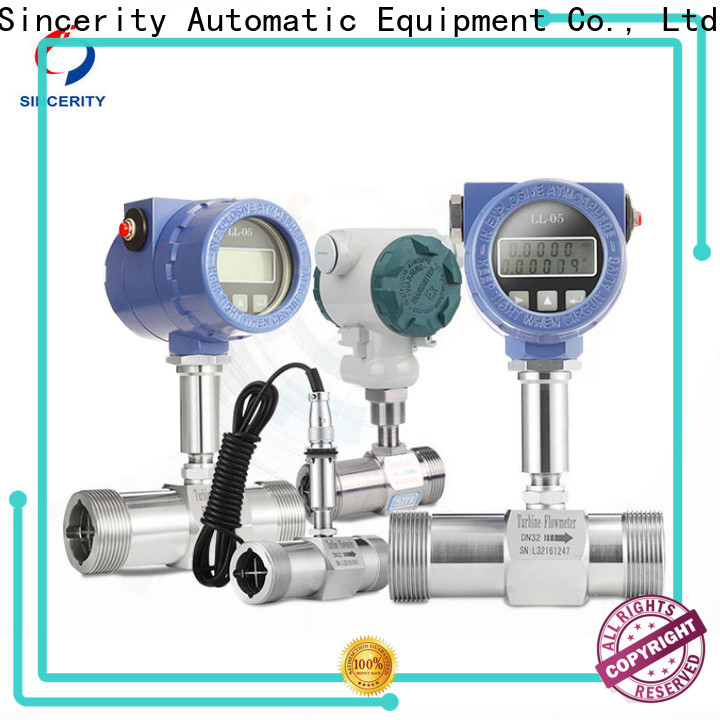 Sincerity New electronic gas flow meter suppliers for density measurement