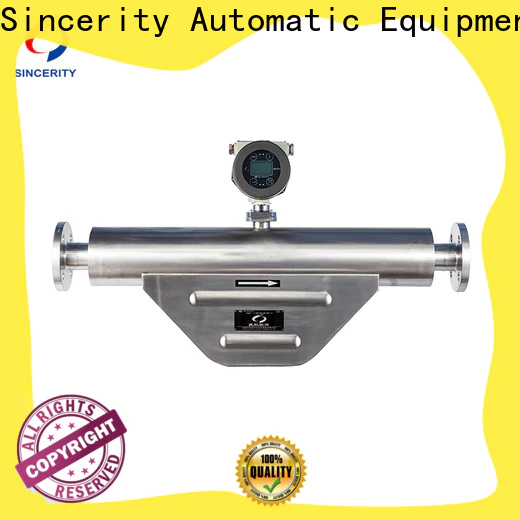 Sincerity micro motion mass flowmeter for business for food