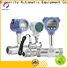 Sincerity calorimetric flow meter supply for temperature measurement