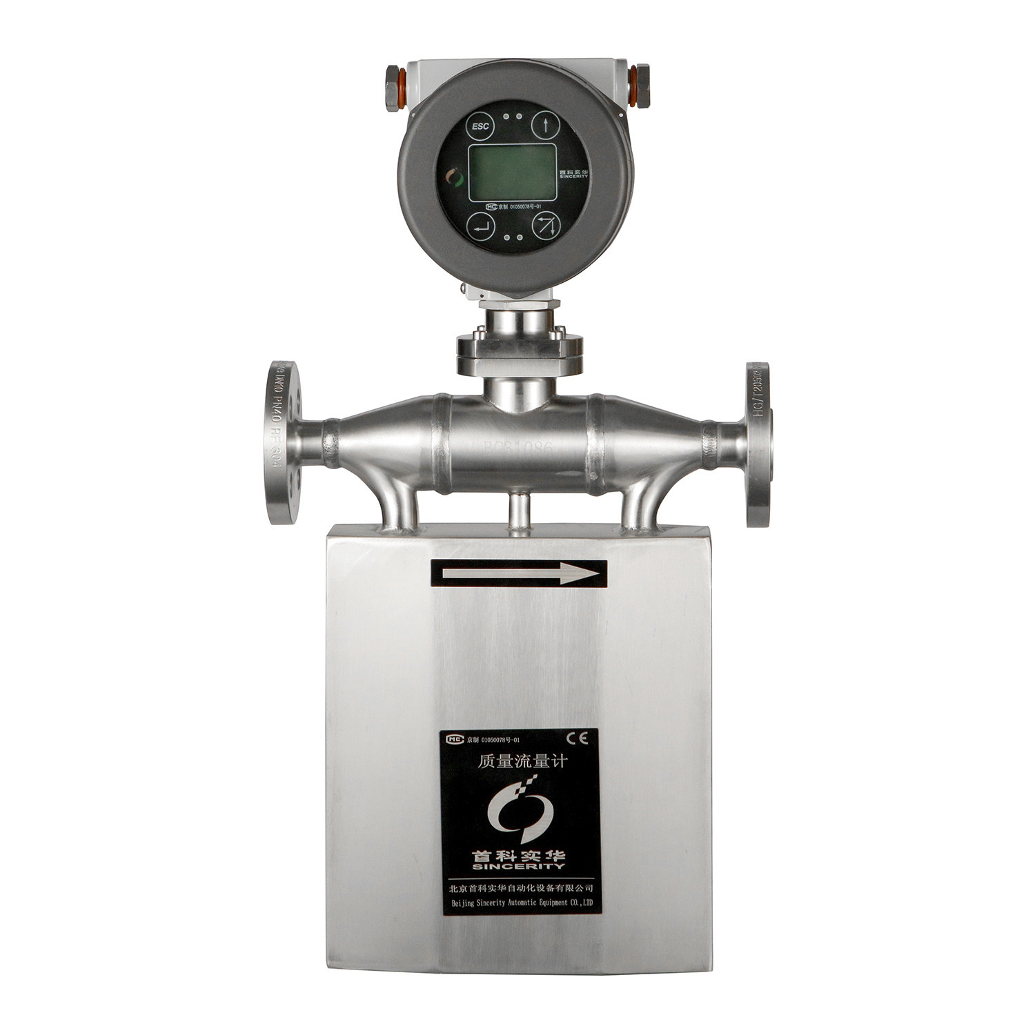 ﻿High measuring accuracy coriolis type flow meter factory for chemicals