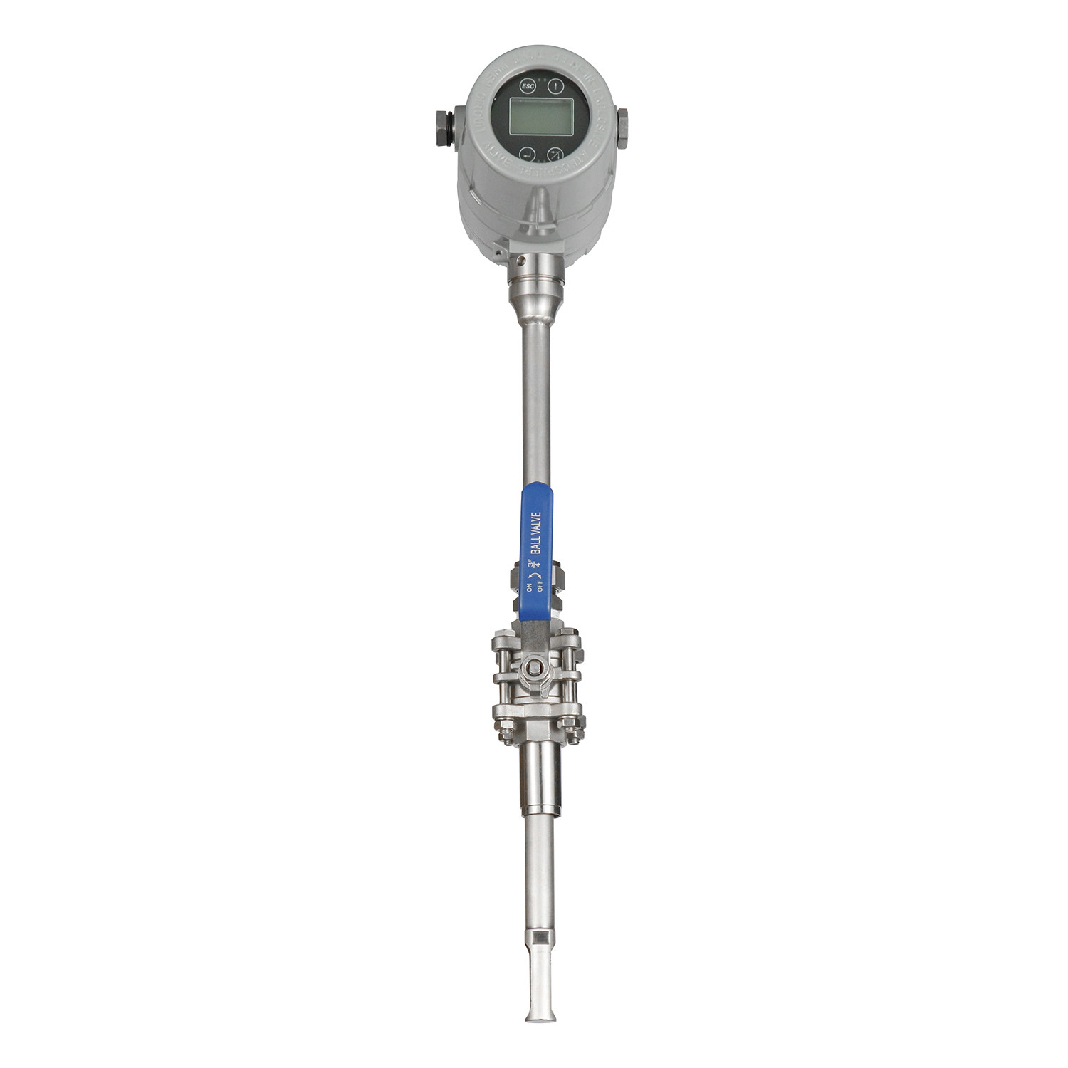 High quality thermal gas flow meter