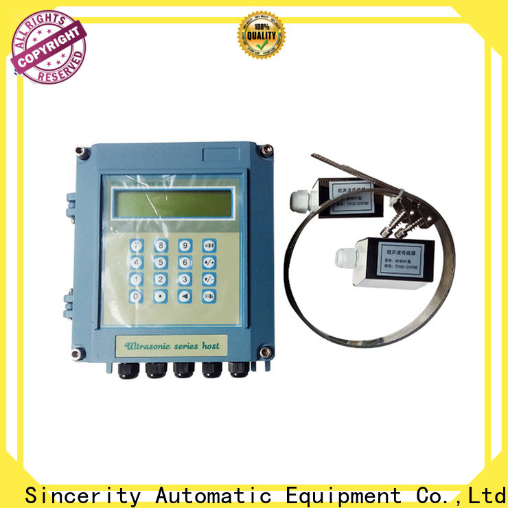 Sincerity high-quality clamp on ultrasonic flow meter manufacturers for business for Drain