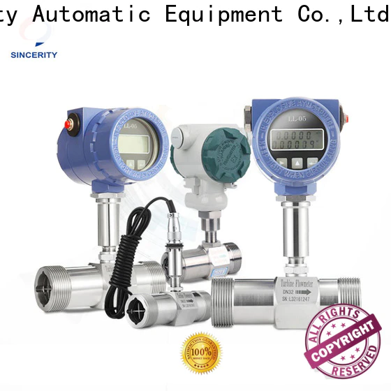 Sincerity blue white industries flow meters company for density measurement