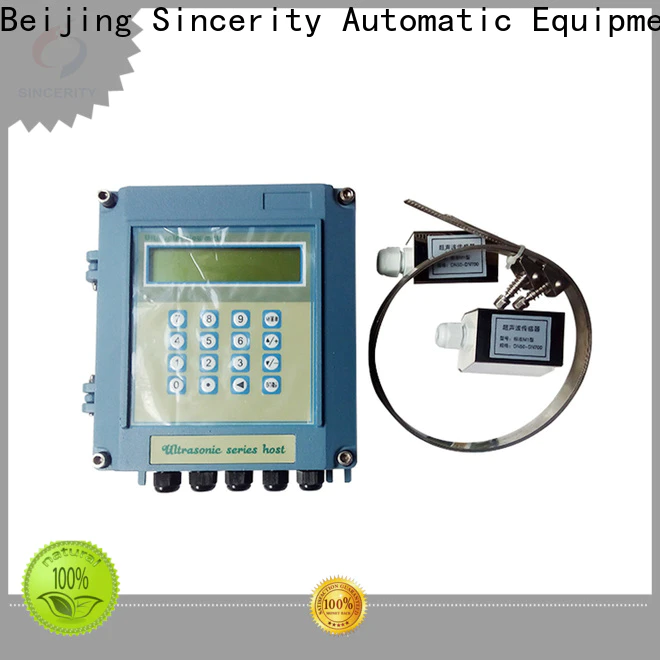 Sincerity custom ultrasonic water flow meter price supply for Metallurgy