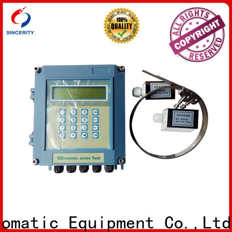 high accuracy transit time ultrasonic flowmeter price for Drain