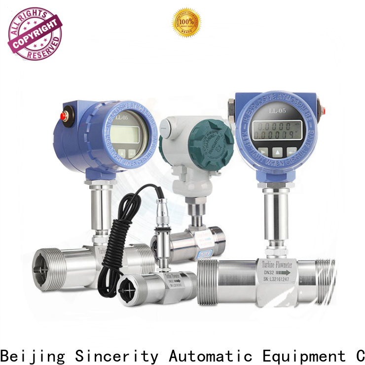 Sincerity latest in line air flow meter factory for density measurement