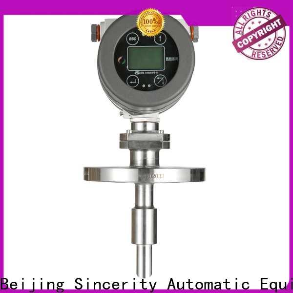 Sincerity high reliability handheld water flow meter factory for gravity measurement