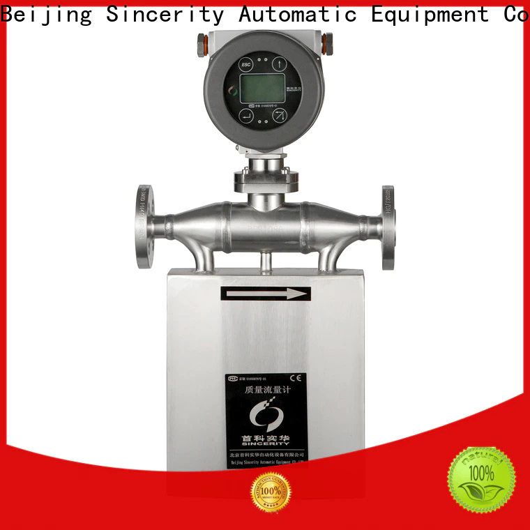 Sincerity coriolis flow meter manufacturers company for life sciences