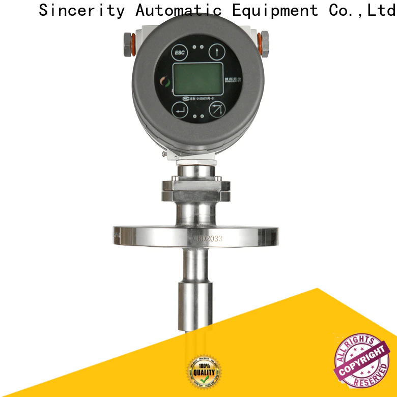 Sincerity data industrial flow meters company for concentration measurement