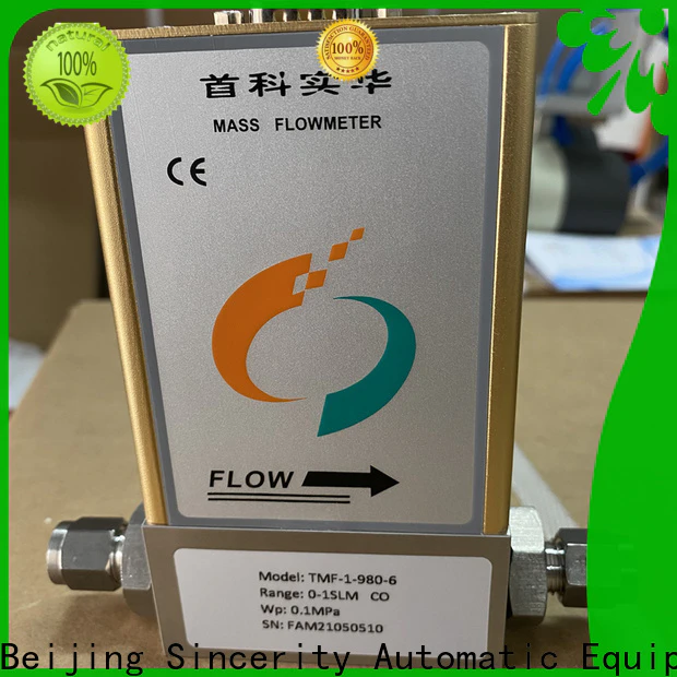Sincerity gas mass flow meter company for fluids measuring