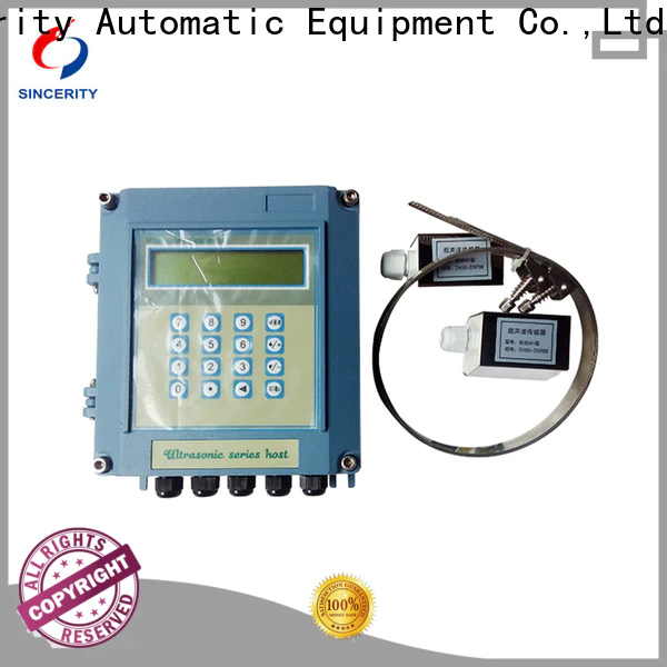 Sincerity high accuracy ethernet ultrasonic flow meter supply for Heating