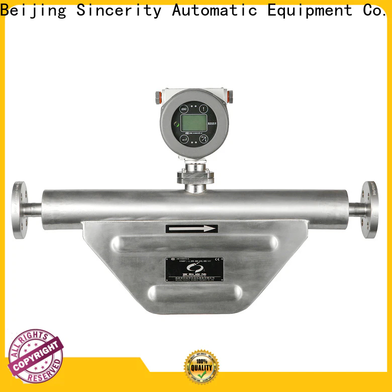 Sincerity custom flow meters types for business for chemicals
