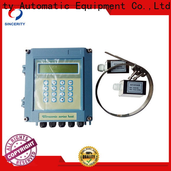 Sincerity low cost portable ultrasonic flowmeter company for Drain