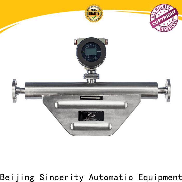 top tri clamp flow meter factory for chemicals Sincerity