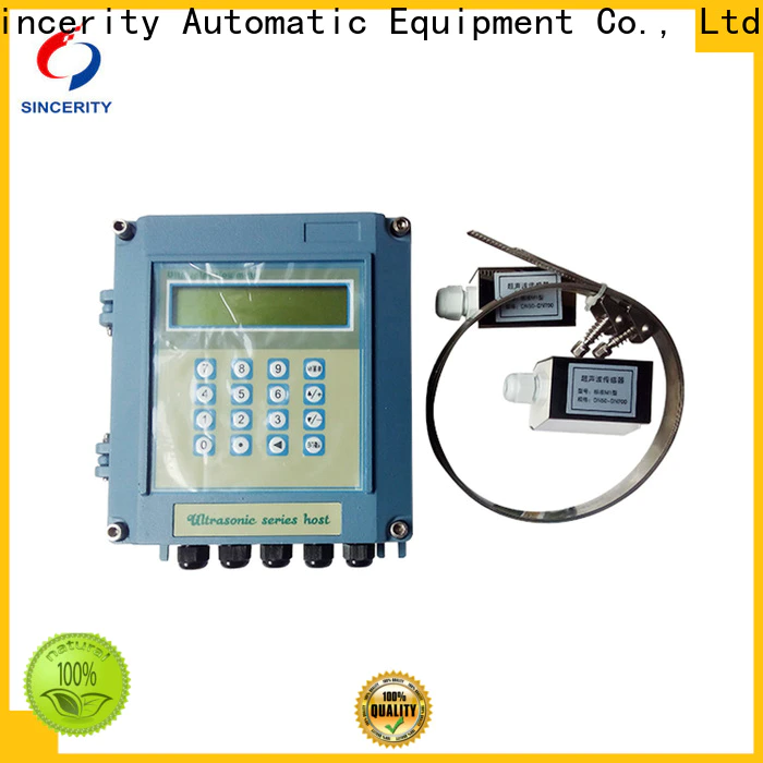 Sincerity clamp on ultrasonic flow meters manufacturers for Energy Saving
