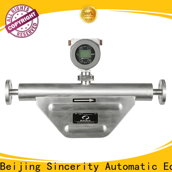 Sincerity Group low cost coriolis flow meter principle for sale for food