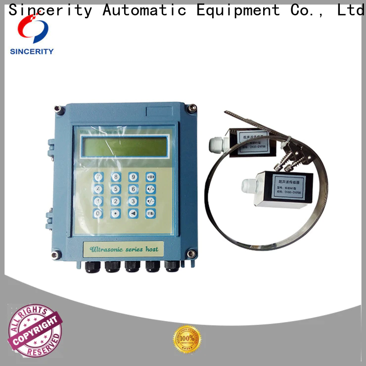 Sincerity Group top ultrasonic flow meter hand held for sale for Heating