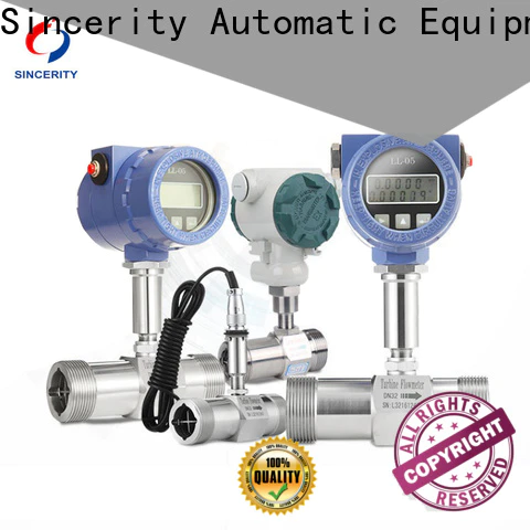Sincerity Group digital turbine flow meter price supply for concentration measurement