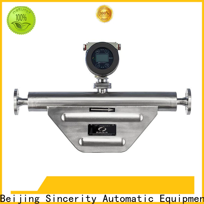﻿High measuring accuracy coriolis flow meter price company for food