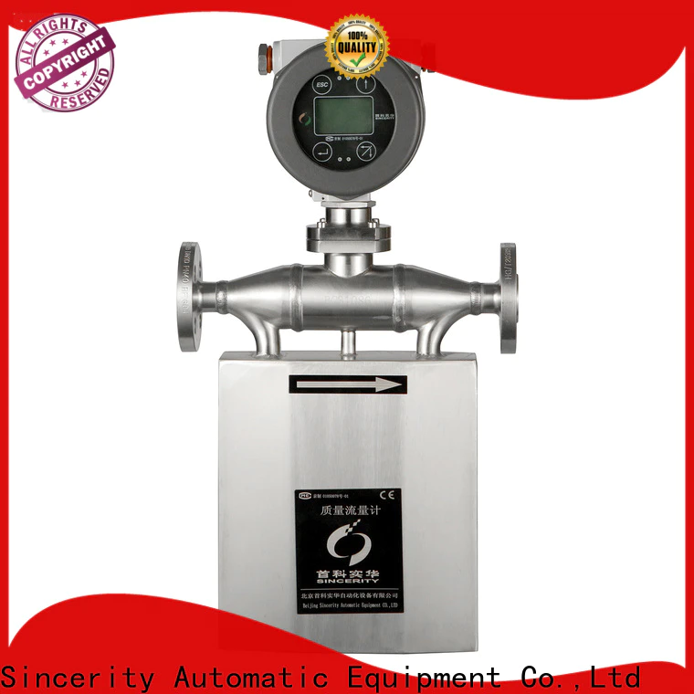 Sincerity Group liquid flow meter calibration price for fluids measuring